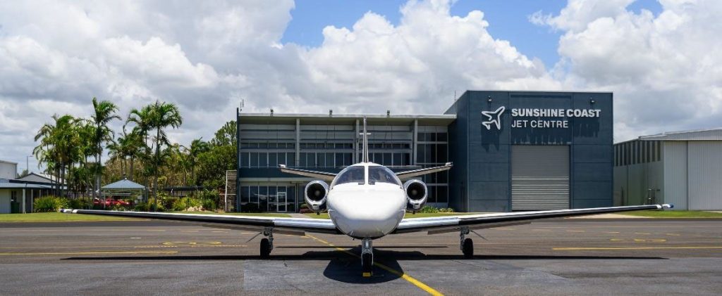 Jet at Sunshine Coast Jet Centre